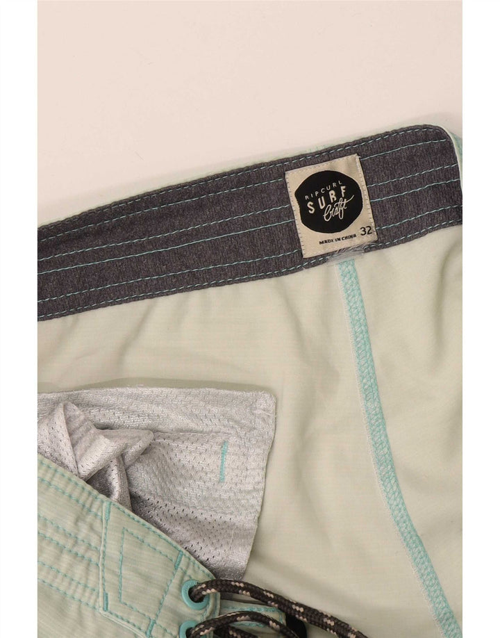 Pantaloni scurți de înot Rip Curl pentru bărbați, verde mediu, color block