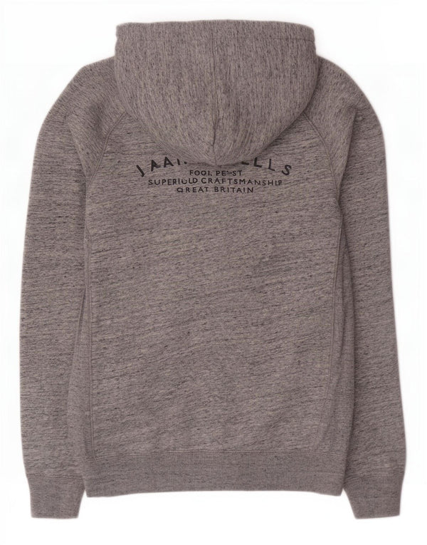 Pulover Jack Wills pentru bărbați, cu fermoar, din bumbac cu pete mici, gri