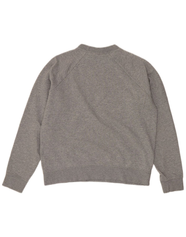 Pulover de hanorac supradimensionat cu grafic pentru femei Nike UK 10 mic, gri pete
