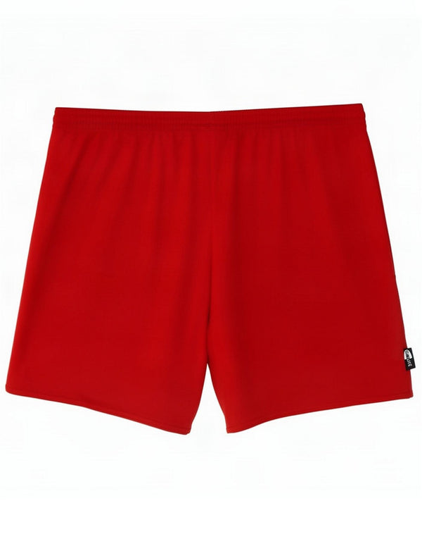 Adidas Mens Climalite Sport Shorts Medium Red Polyester