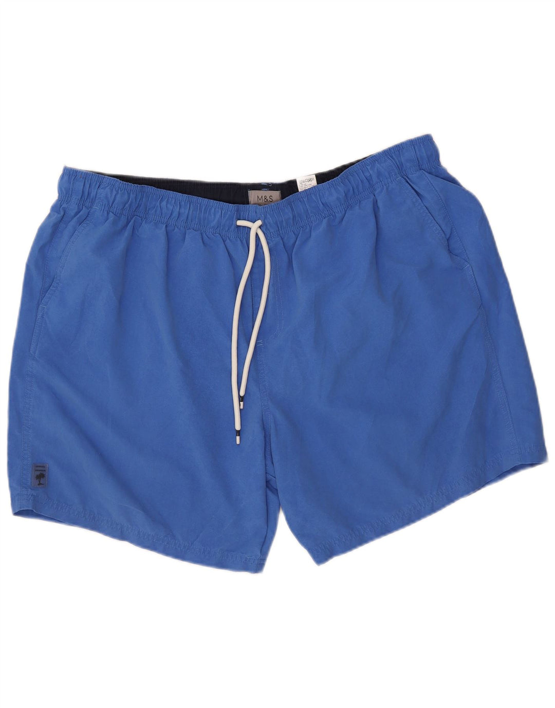 Pantaloni scurți de înot pentru bărbați Marks & Spencer, poliester albastru 3XL