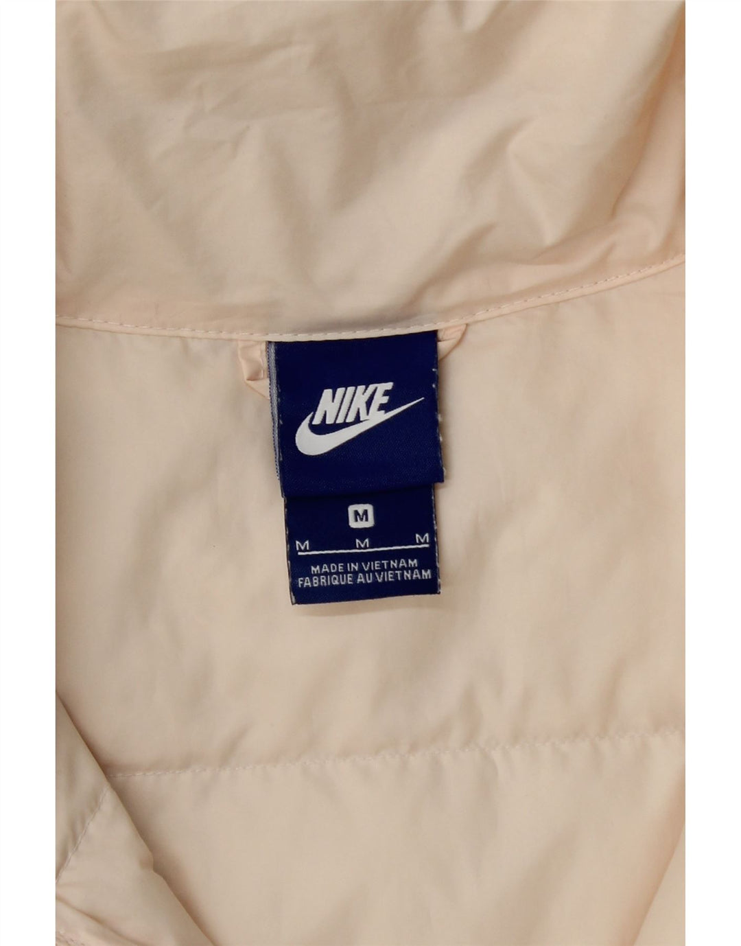 Gilet căptușit pentru femei NIKE UK 14 Medium Beige Poliester