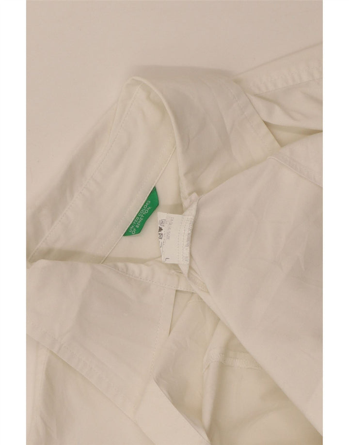 Cămașă Benetton pentru femei UK 14 Large White