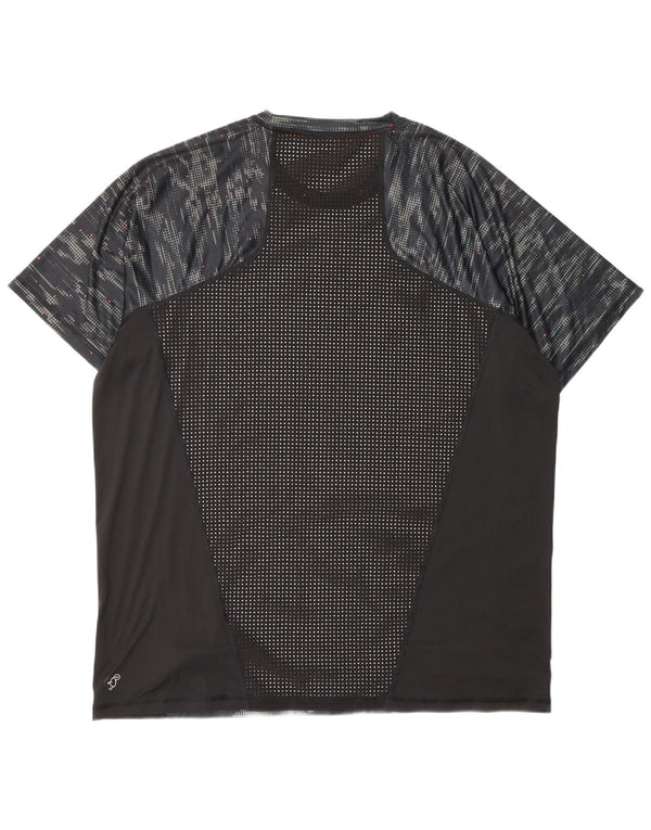 Tricou pentru bărbați Nike Top 2XL Negru Camuflaj Poliester