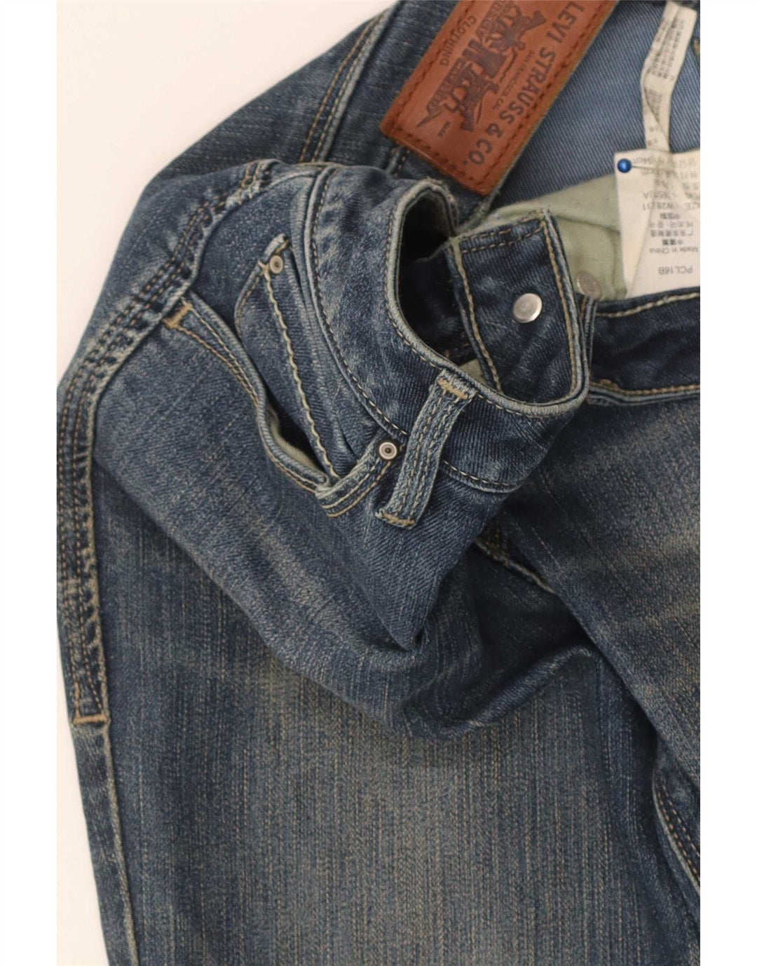 Blugi slim pentru femei Levi's W28 L31 Bumbac albastru