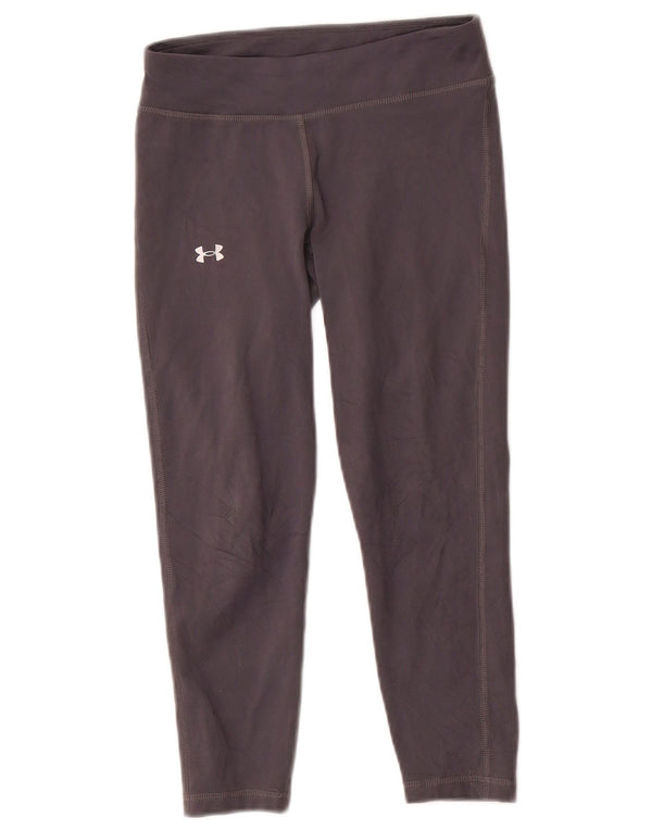 Leggings Capri Under Armour pentru femei UK 8 Small Gri