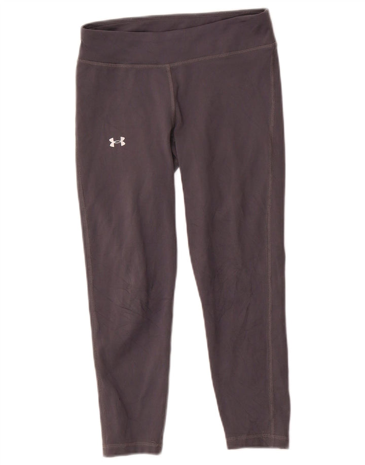 Leggings Capri Under Armour pentru femei UK 8 Small Gri
