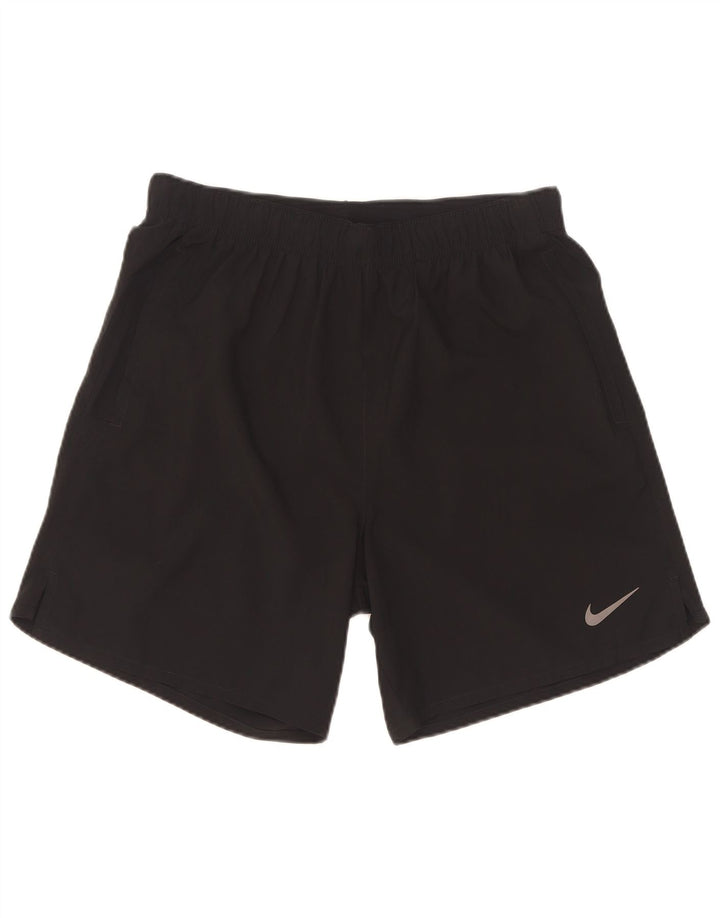 Pantaloni scurți sport Nike Dri Fit pentru bărbați, poliester mediu negru