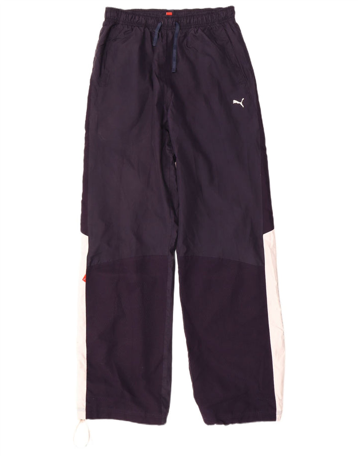 Pantaloni de trening Puma pentru bărbați, mijlocii bleumarin, color block