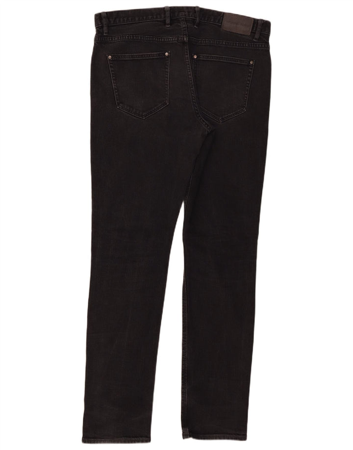 Blugi slim pentru bărbați Michael Kors W34 L32 bumbac negru