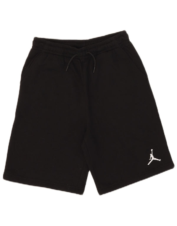 Pantaloni scurți sport Jordan pentru băieți 13-14 ani XL bumbac negru
