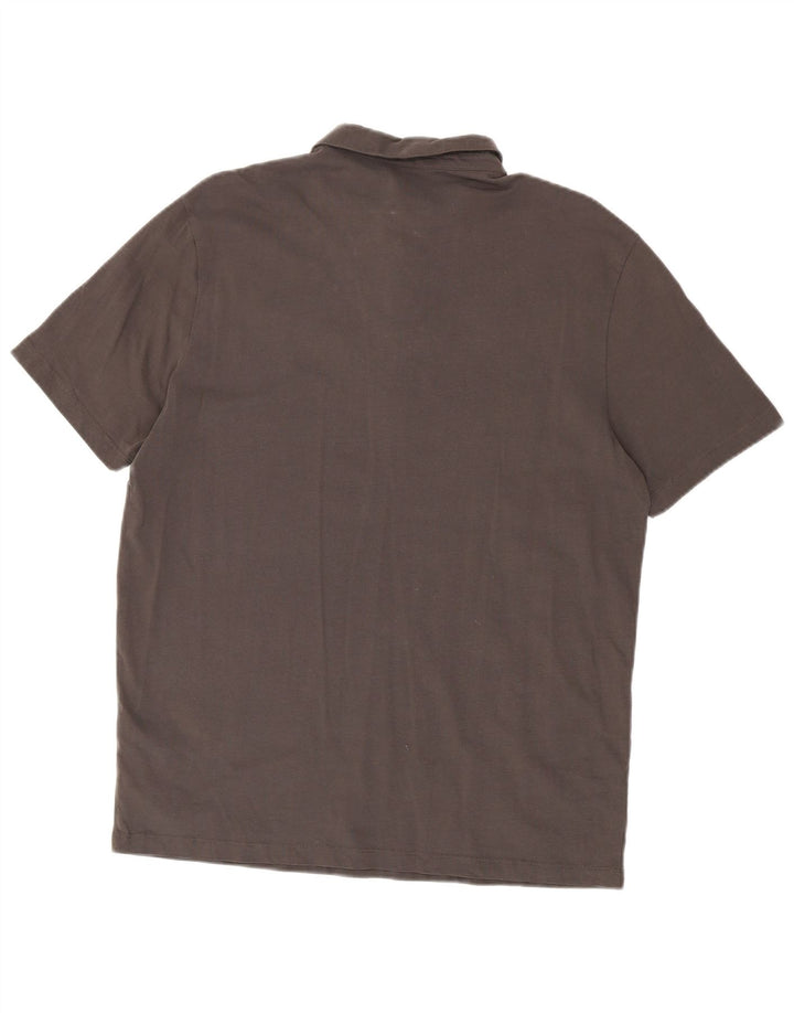 Tricou polo pentru bărbați All Saints, XL, gri bumbac