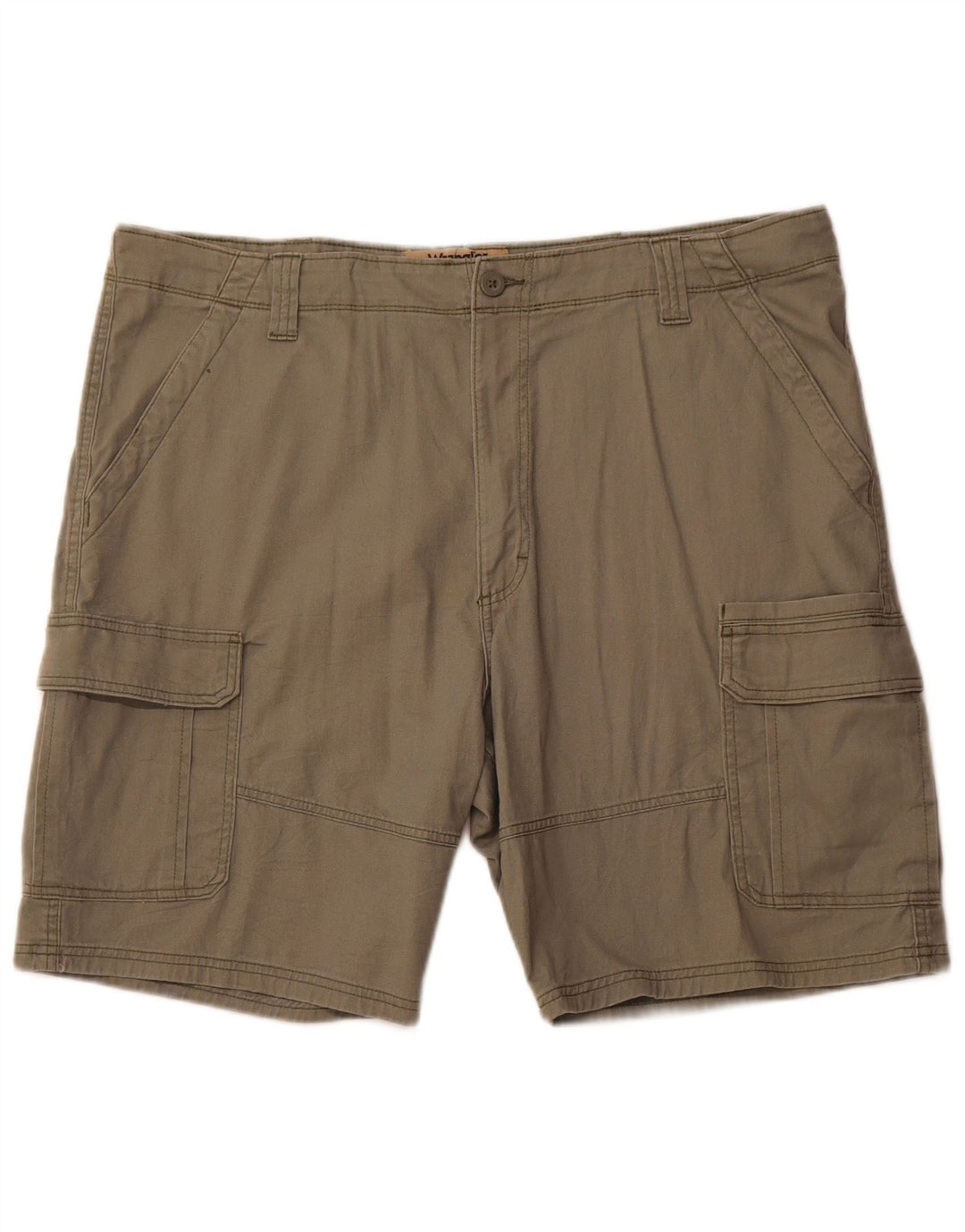 Pantaloni scurți cargo WRANGLER pentru bărbați W40 XL bumbac kaki