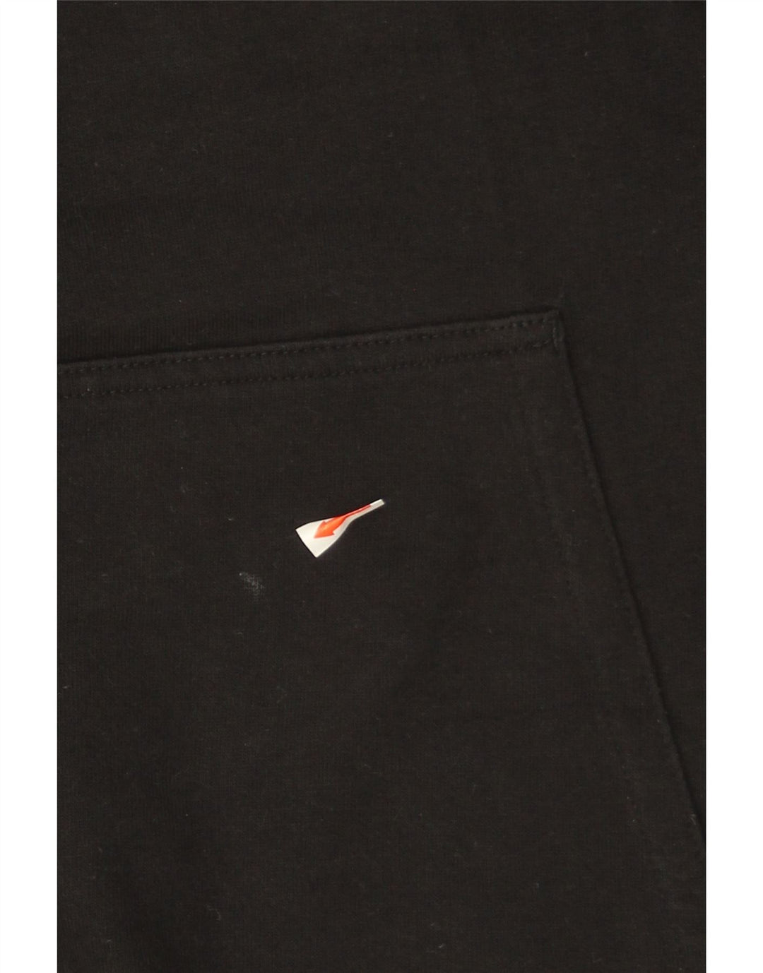 LOTTO Mens Hoodie Jumper Medium Black Colourblock Cotton
