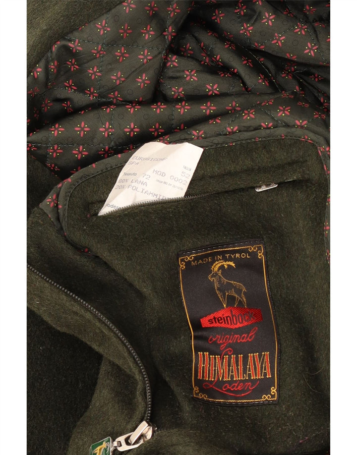 Steinbock Bomber Windbreaker Jacket pentru bărbați EU 52 XL Lână verde