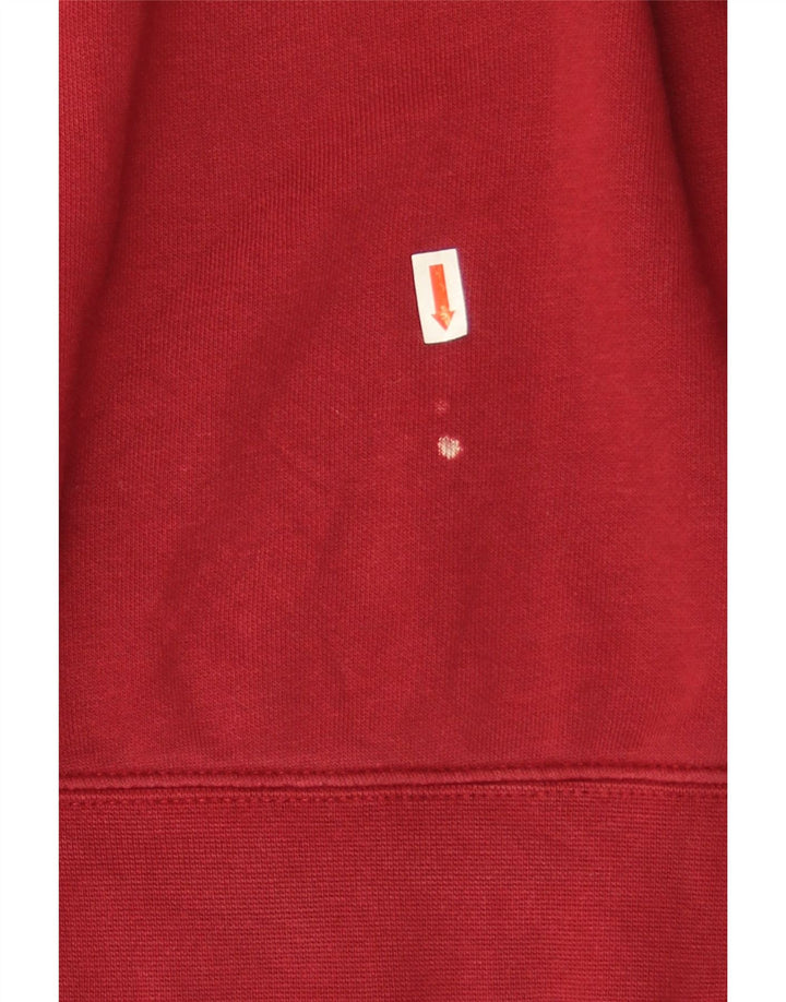 Hanorac pentru bărbați Nike Pulover mare, roșu, bumbac
