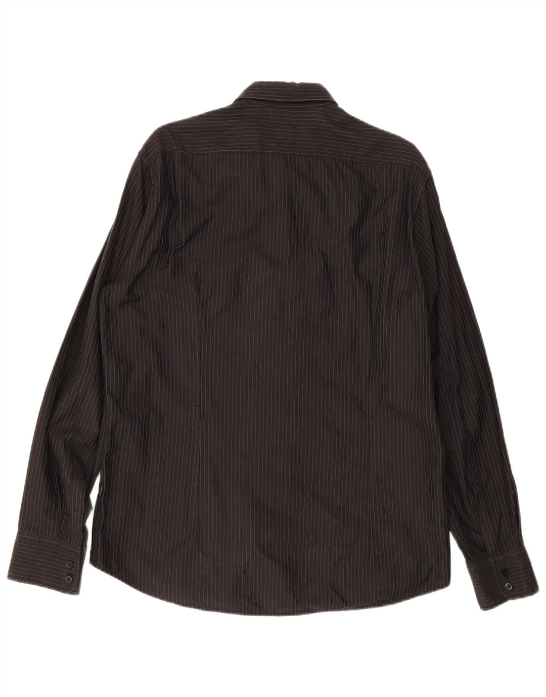 Cămașă pentru bărbați Hugo Boss, mare, cu dungi negre, din bumbac