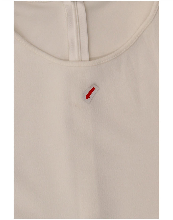 Costum pentru femei ZARA cu mânecă scurtă UK 8 Small W28 White