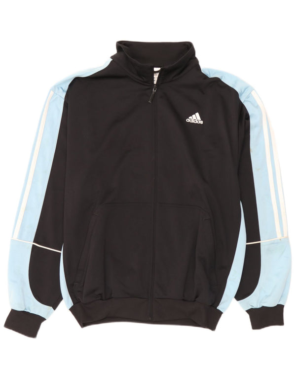 Jachetă de trening pentru bărbați Adidas UK 40/42 Medium Black Colorblock