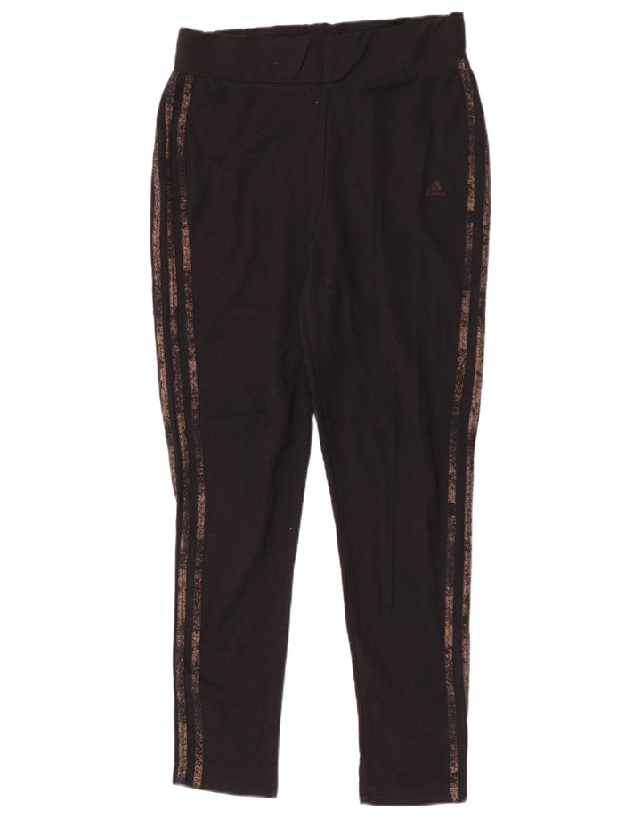 Leggings pentru femei Adidas UK 10 Poliester negru mic