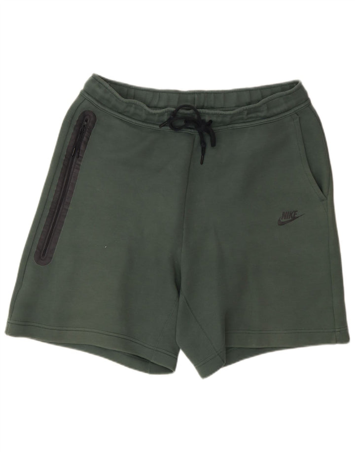 Pantaloni scurți sport Nike pentru bărbați, mari, verde, bumbac