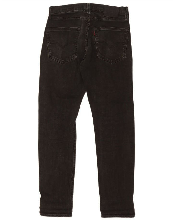 Blugi drepti pentru bărbați Levi's 502 W30 L32 bumbac negru