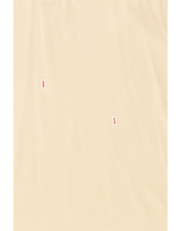 REEBOK Mens Polo Shirt Large Off White | Vintage Reebok | Thrift | Second-Hand Reebok | Used Clothing | Messina Hembry 