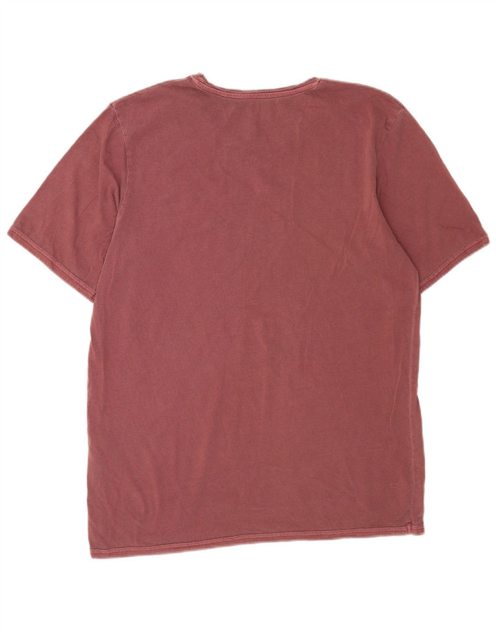 Tricou Jack & Jones pentru bărbați Top din bumbac maro mediu