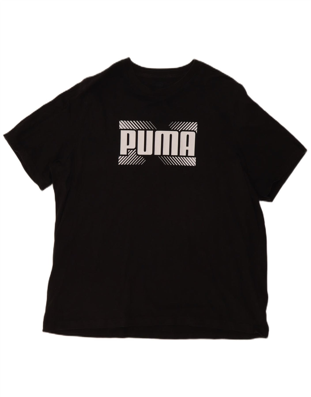 Tricou grafic PUMA pentru bărbați Top 2XL bumbac negru