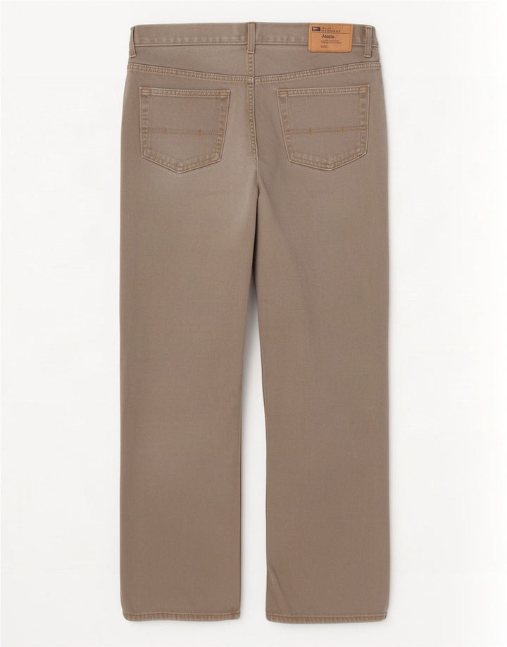 Blugi drepți pentru bărbați Marks & Spencer Blue Harbour W36 L29 bumbac gri