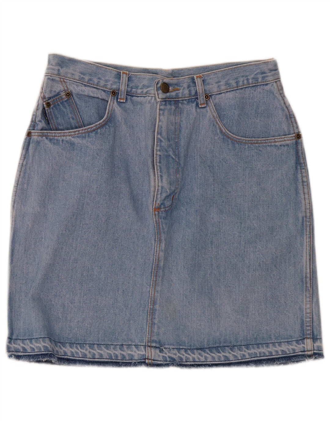 Fusta Mini Denim Wrangler W30 Albastru Mediu
