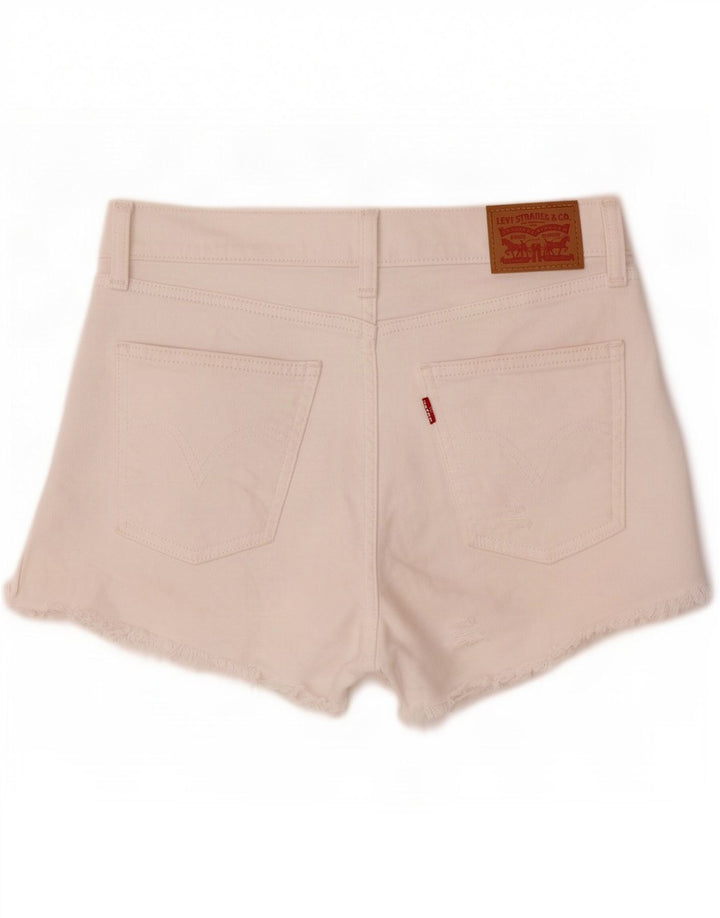 Pantaloni scurți Levi's Denim W28 Medium White Bumbac