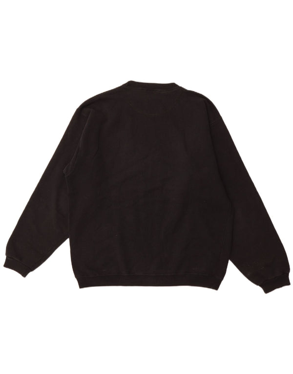 RIFLE Hanorac pentru bărbați Jumper XL Bumbac negru