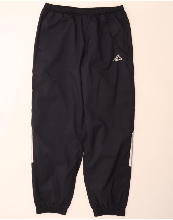 Pantaloni de trening pentru bărbați ADIDAS Joggeri UK 48/50 XL Poliester negru