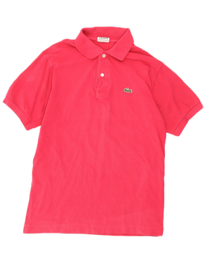 Tricou polo pentru bărbați Lacoste Mărimea 3 Bumbac roz mic