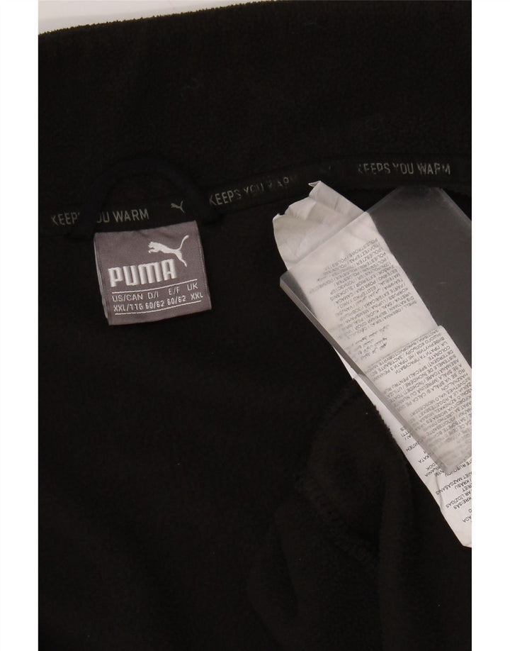 Jachetă PUMA Fleece pentru bărbați 2XL, poliester negru