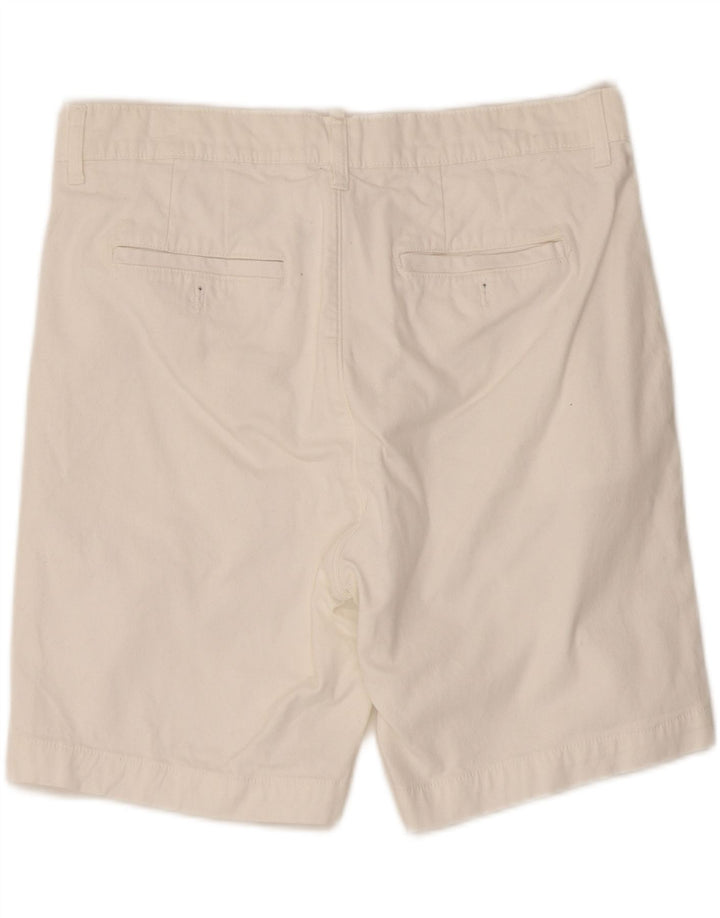 Pantaloni scurți chino pentru bărbați Zara EU 42 Large W32 Bumbac alb
