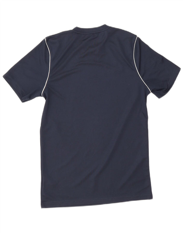 Tricou pentru bărbați Nike Dri Fit Top mic, albastru bleumarin, poliester