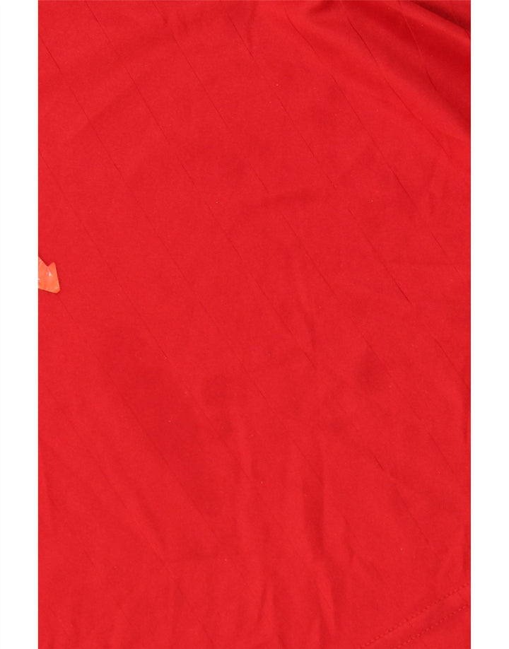 Adidas pentru bărbați Climalite Top cu mânecă lungă 2XL poliester roșu