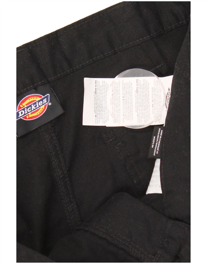 Pantaloni cargo dritti pentru bărbați Dickies W32 L30 poliester negru