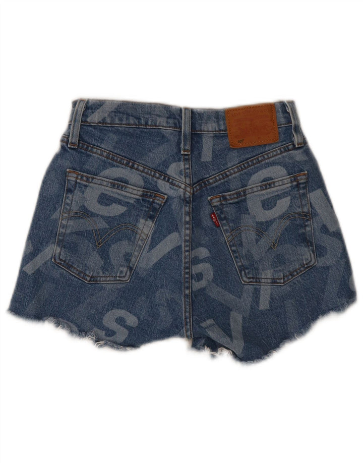 Pantaloni scurți Levi's Graphic Denim W23 2XS Bumbac albastru