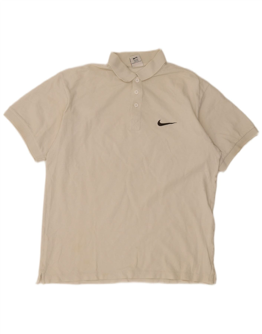 Tricou polo Nike pentru bărbați UK 39/41 Medium White