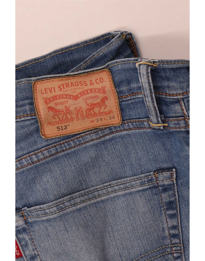 Blugi drepti 513 pentru femei Levi's W33 L30 albastru