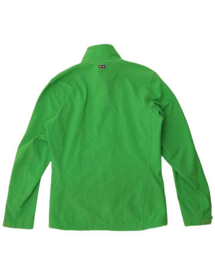 Jachetă de trening pentru bărbați Adidas UK 40/42 Poliester verde mediu