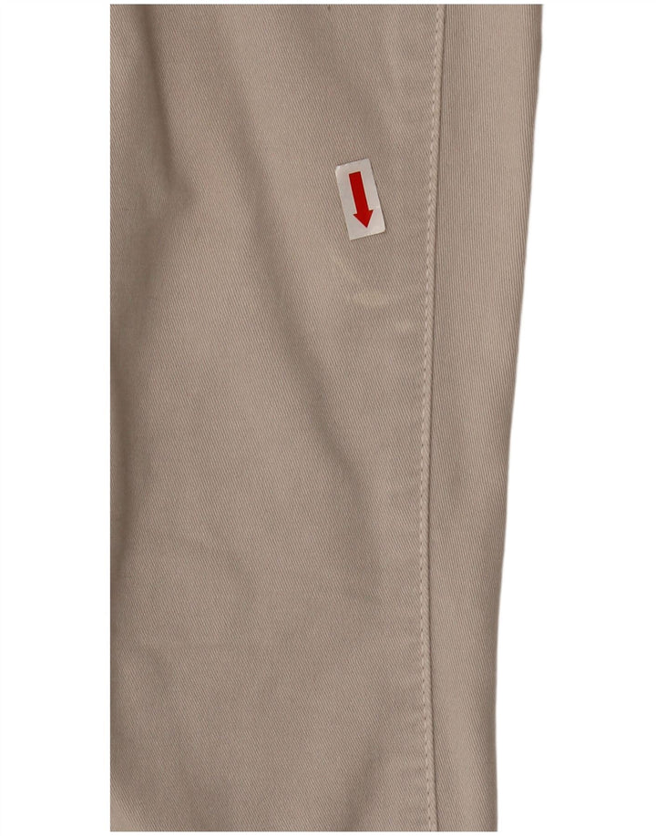 TRUSSARDI Womens Slim Casual Trousers IT 42 Medium W28 L28 Grey