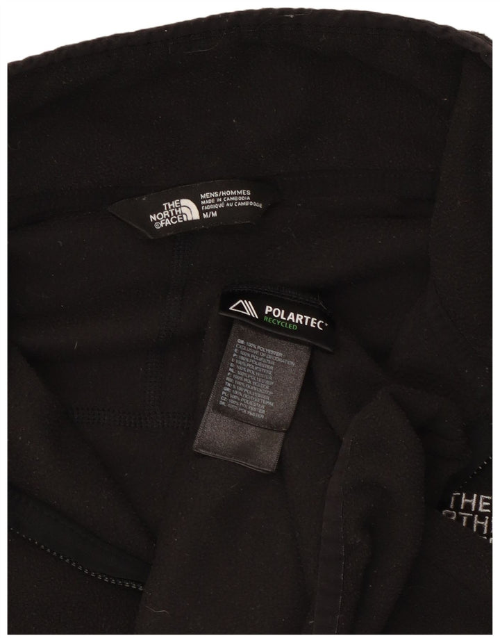 Jumper The North Face pentru bărbați, cu fermoar și gât, poliester mediu negru