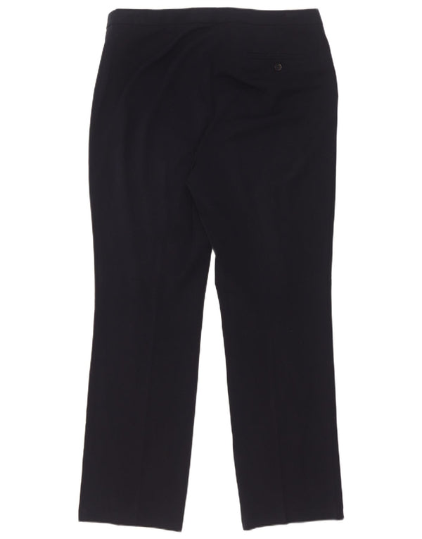 Pantaloni casual pentru femei Marks & Spencer UK 14 Large W34 L31 Bleumarin