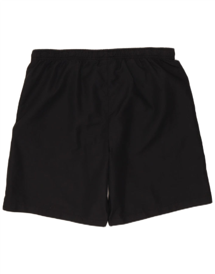 Pantaloni scurți sport Lotto pentru bărbați, mari, negru, poliester