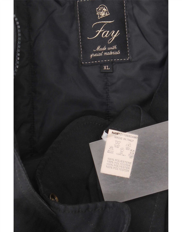 Jachetă de vânt pentru bărbați Fay UK 42 XL poliester bleumarin
