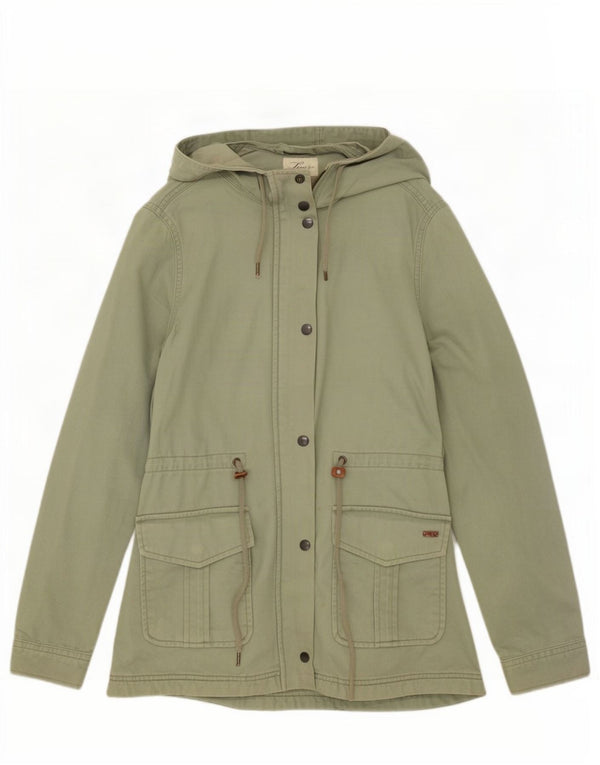 Jachetă cu glugă Levi's pentru femei UK 10, bumbac verde mic